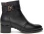 Nerogiardini Leren Enkellaarzen Elegant Kwaliteit Stijl Black Dames - Thumbnail 19