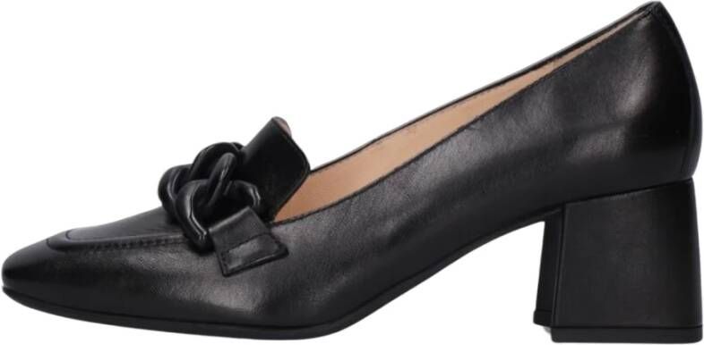 Nerogiardini Zwarte Platform Loafers Black Dames