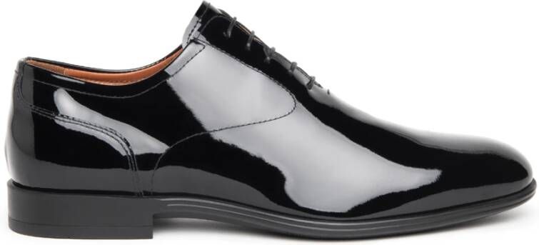 Nerogiardini Zwarte platte schoenen Vernice