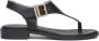 Nerogiardini Zwarte Sandalen met Lage Hak - Thumbnail 1
