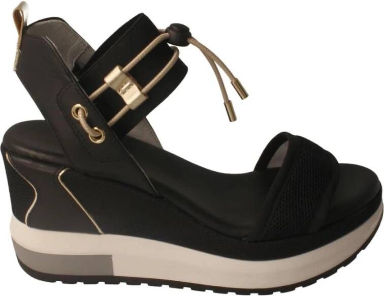 Nero Giardini 307753 Sandalen Met Sleehak Dames Zwart - Foto 3