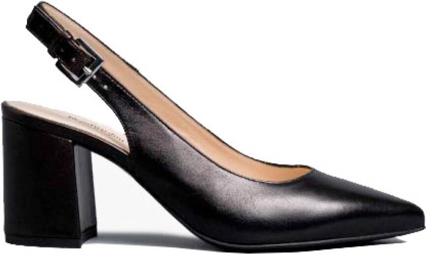 Nerogiardini Zwarte Slingback Décolleté Schoenen Black Dames