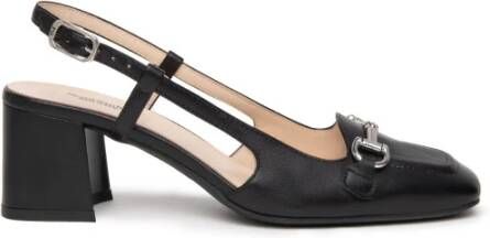 Nerogiardini Zwarte slingback met gesp Black Dames