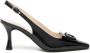 Nerogiardini Zwarte Slingback Sandalen Black Dames - Thumbnail 8