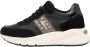 Nerogiardini Zwarte Vetersneaker met Stijlvol Ontwerp Black Dames - Thumbnail 12