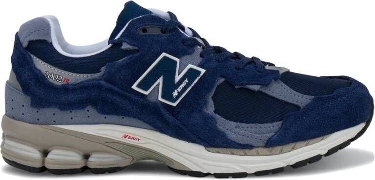 New Balance "2002R Protection Pack Navy Grey Sneakers" Blauw Heren