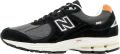 New Balance Zwarte Sneakers voor Dames met Platte Zool en Veters Zwart - Zwart