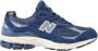 New Balance Blauwe Suède Sneakers Ss23 Blauw Heren - Thumbnail 1