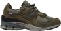 New Balance Moderne herinterpretatie van hardloopschoenen uit de jaren 2000 Green Heren - Thumbnail 1