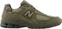 New Balance Groene Sneakers van Mesh Suède en Leer Green Heren - Thumbnail 1