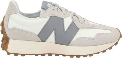 New Balance 327 Sneakers Dames Beige Leer Synthetisch