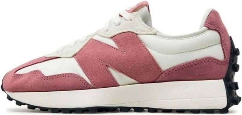 New Balance Roze Sneakers Ronde Neus Tech Stof Multicolor Dames - Foto 2