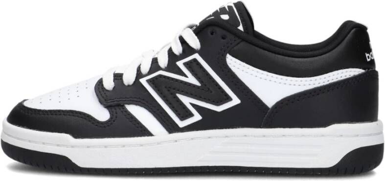 New Balance 480 sneakers wit donkerrood aqua Leer Meerkleurig 39 - Foto 3