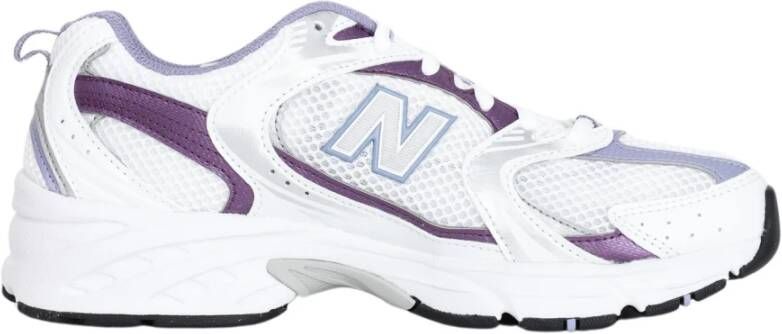 New Balance 530 Sneakers Wit Paars Grijs Multicolor Heren