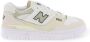 New Balance 550 Sea Salt met Fatigue Green en Turtledove Sneakers White - Thumbnail 8