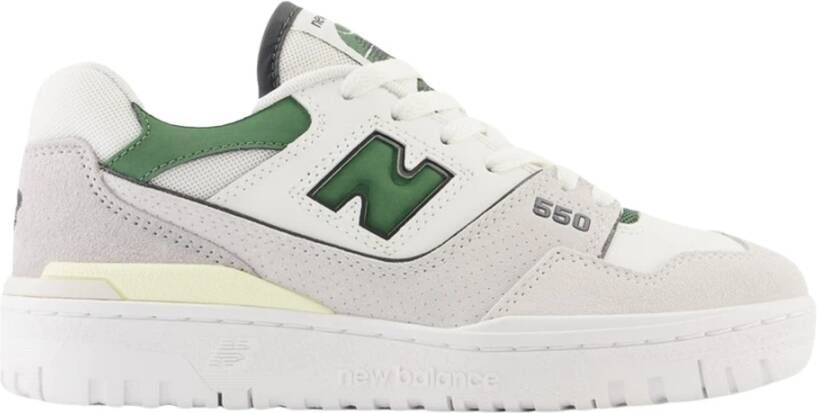 New Balance Grijze Damessneakers met Platte Zool en Veters Grijs Dames