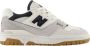 New Balance Grijze Suède Logo Sneakers Rubberen Zool Multicolor Dames - Thumbnail 8
