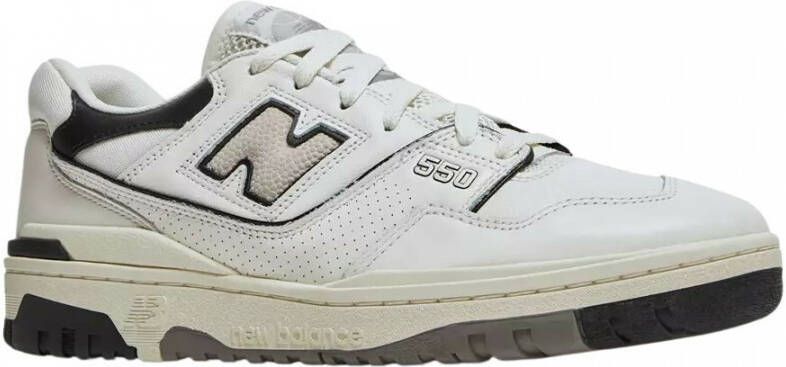 New Balance 550 Heren Schoenen Beige Leer Synthetisch