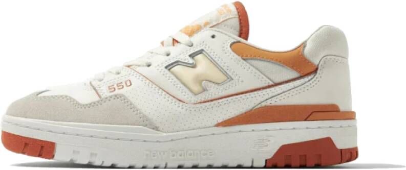 New Balance "Leren Sneakers voor Vrouwen" Beige Unisex