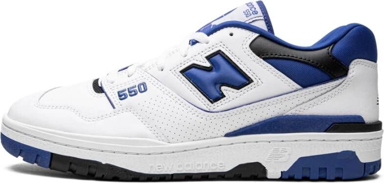 New Balance 550 White Blue Sneakers Blauw Heren