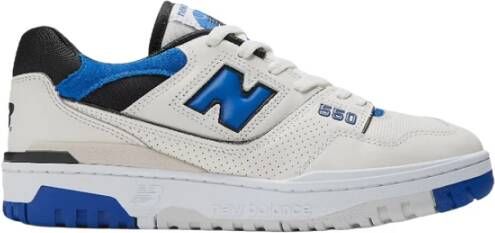 New Balance 550 Sneakers MaxiHeren Ondersteuning Gladde Afwerking Blue Heren