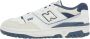 New Balance 550 Wit Stoffig Blauw Sneakers - Thumbnail 1