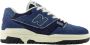 New Balance Blauwe Suède Logo Sneakers Blue Dames - Thumbnail 1