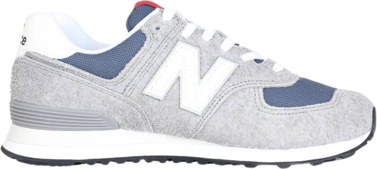 New Balance 574 Grijs Wit Blauw Sneakers Gray - Foto 4