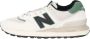 New Balance Suede leren sneakers met rubberen zool White - Thumbnail 1