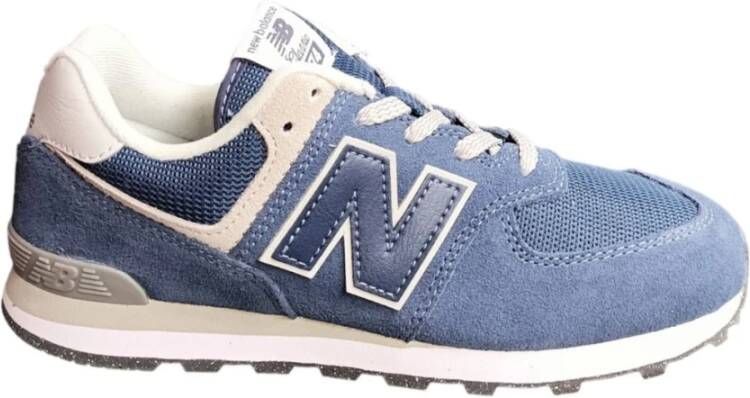 New Balance 574 Sneakers Stijlvol en Comfortabel Blauw Dames