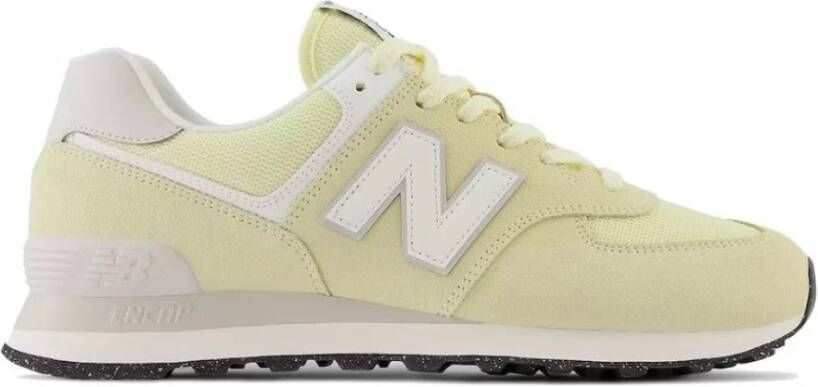 New Balance 574 Suède Sneaker Yellow Dames