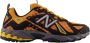 New Balance 610v1 Sneakers Oranje Zwart Stof Unisex Multicolor Heren - Thumbnail 8