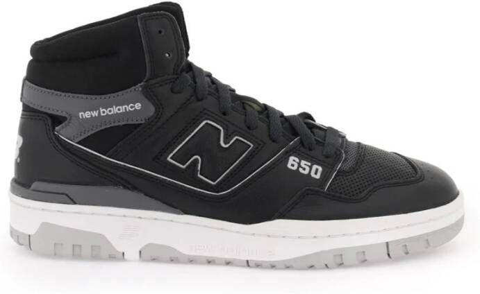 New Balance 650 Leren Sneakers Black Heren