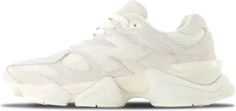 New Balance 9060 Sneakers Wit Leer
