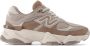 New Balance 9060 Bruine Hardloopschoenen Meisjes - Thumbnail 1