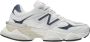New Balance Sneakers van mesh en suède met iconisch N-monogram White Heren - Thumbnail 1