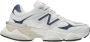 New Balance Sneakers van mesh en suède met iconisch N-monogram White Heren - Thumbnail 5