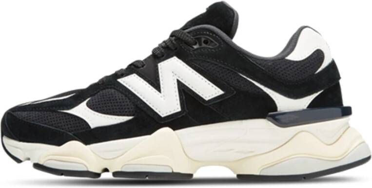 New Balance Zwarte casual sneakers voor en 9060 Zwart
