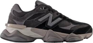 New Balance 9060 Heren Schoenen Zwart Maat: 47.5 Mesh Synthetisch Foot Locker