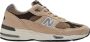 New Balance Stijlvolle 991 Sneakers voor Mannen Beige Heren - Thumbnail 6