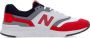 New Balance 997H Team Red White Sneakers Rood Heren - Thumbnail 1
