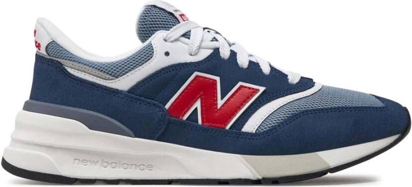 New Balance 997 sneakers donkerblauw lichtblauw rood - Foto 2