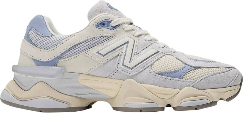 New Balance Elegante Parel Grijs Linnen Sneakers - Foto 2