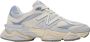 New Balance Elegante Parel Grijs Linnen Sneakers - Thumbnail 2