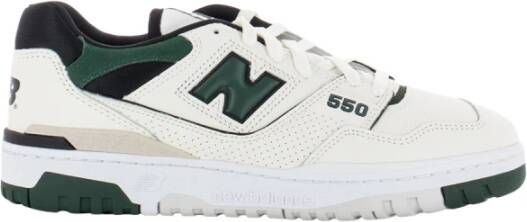 New Balance 550 Sneakers MaxiHeren Ondersteuning Gladde Afwerking Groen Heren