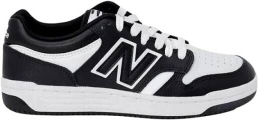 New Balance Basketbalgeïnspireerde Sneakers met Klittenbandsluiting Black Dames