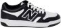 New Balance Basketbalgeïnspireerde Sneakers met Klittenbandsluiting Black Dames - Thumbnail 1
