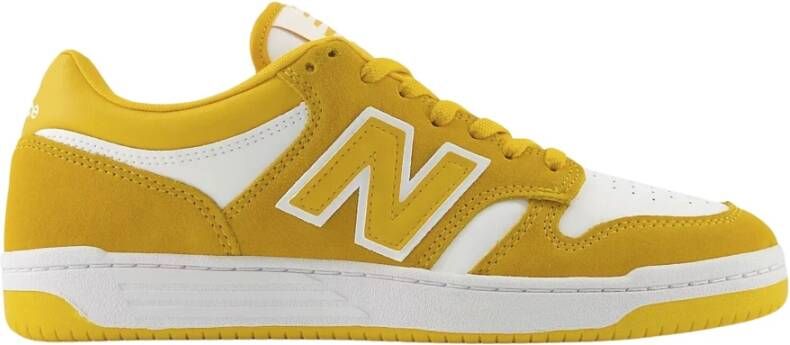 New Balance BB 480 LWA Sneakers `White Varsity Gold` Geel Heren