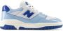 New Balance 550 Patent Leren Sneakers Blue - Thumbnail 1
