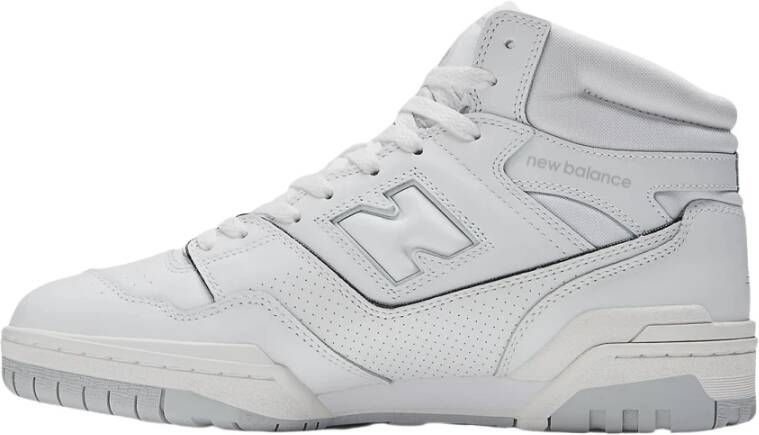 New Balance Witte Sneakers met Stoffen Voering en Rubberen Zool White - Foto 9